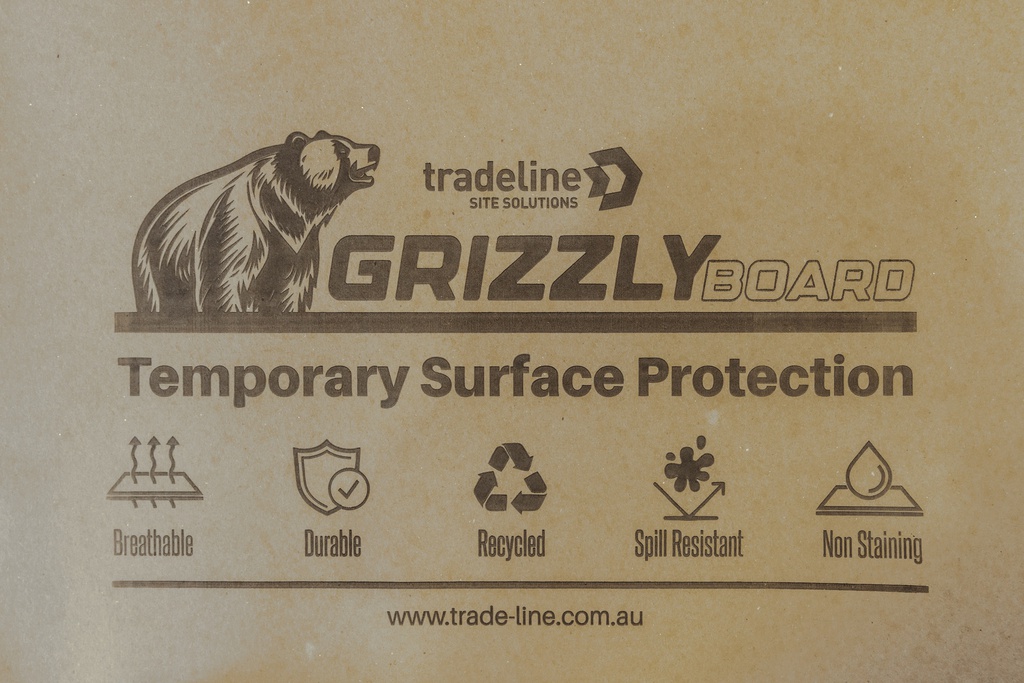 Grizzly Board Floor Protection 965mm x 30.48m (Super Tough)