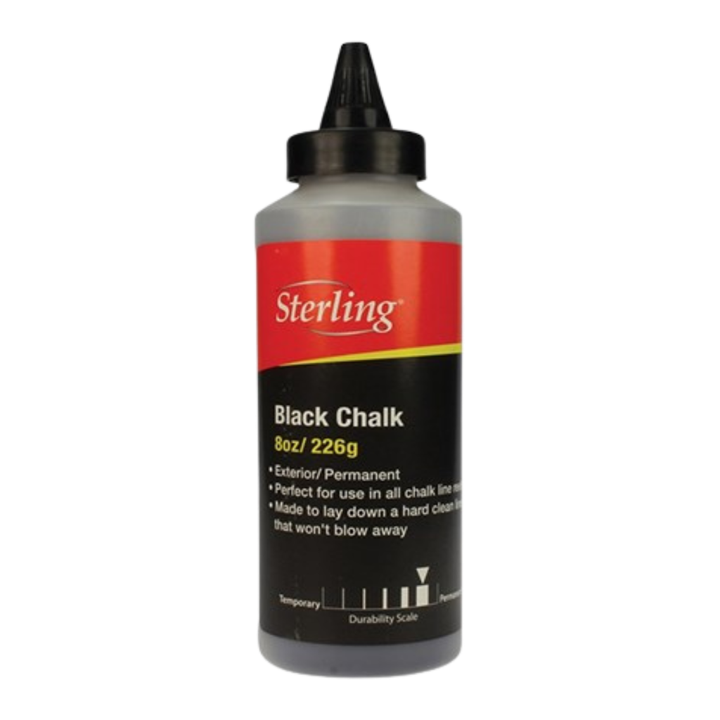 Chalk Refills Black 8oz