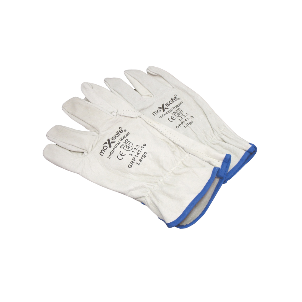 Leather Riggers Gloves Size 7 -S (ea/12pack)