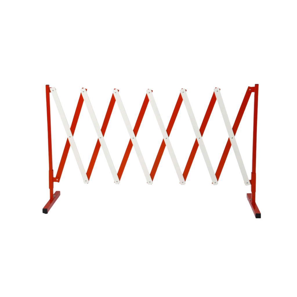 Metal Expanding Barrier 3200x950 Red/White