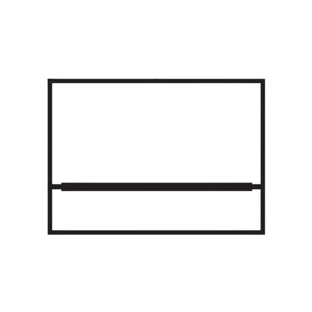 Multi Message Sign Frame - Black