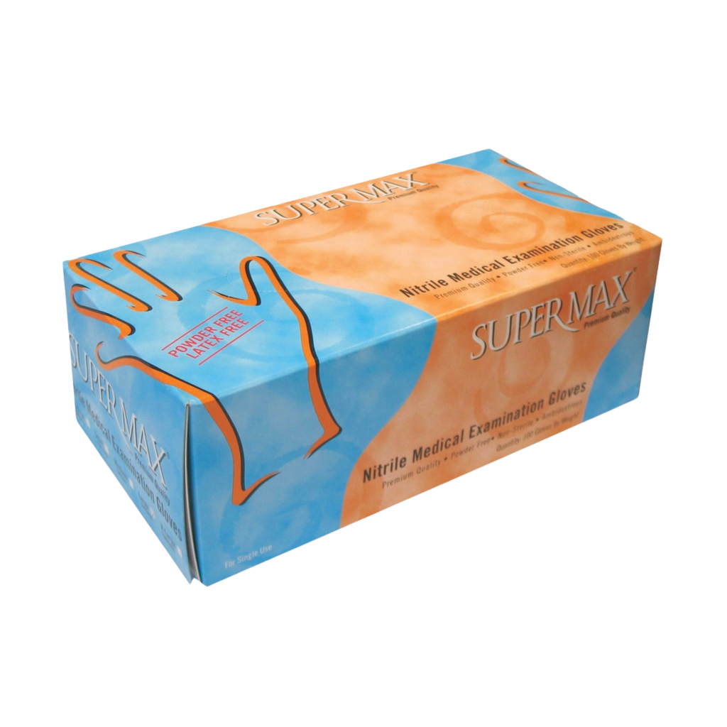 Nitrile Blue Disposable Gloves - Large (Pack of 100)