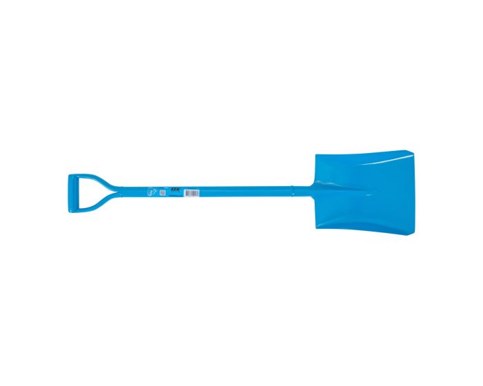 OX/EM Square Mouth Shovel 'D' Handle - long - 1200mm