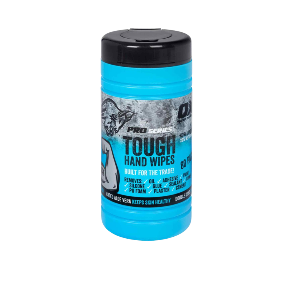 OX Tough Anti-bacterial Hand Wet Wipe 80pk