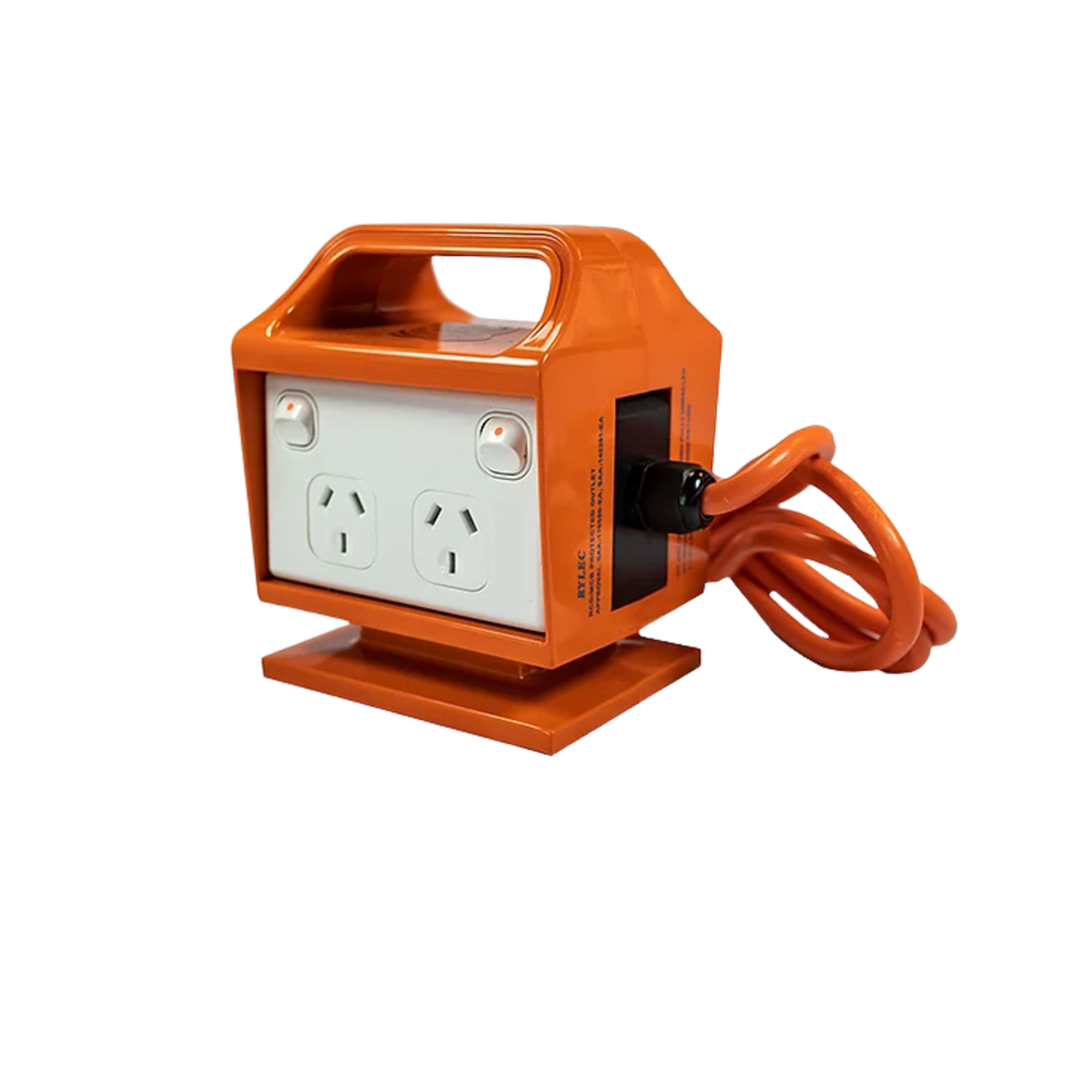 Portable RCD Power Unit 4 x 10A Outlets