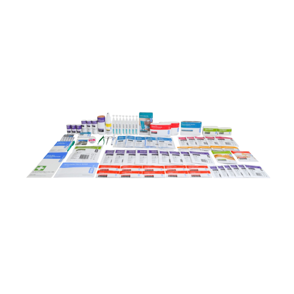 Refill to Suit Metal Wall Mount First Aid Kit - 1-24 People - R2