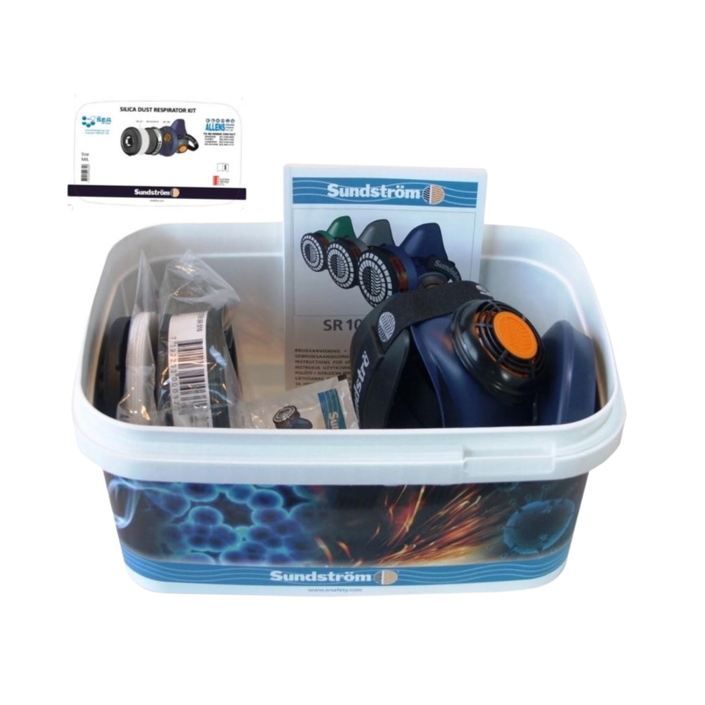Sundstrom SR100 Half Face Resp Silica Kit Size: M/L