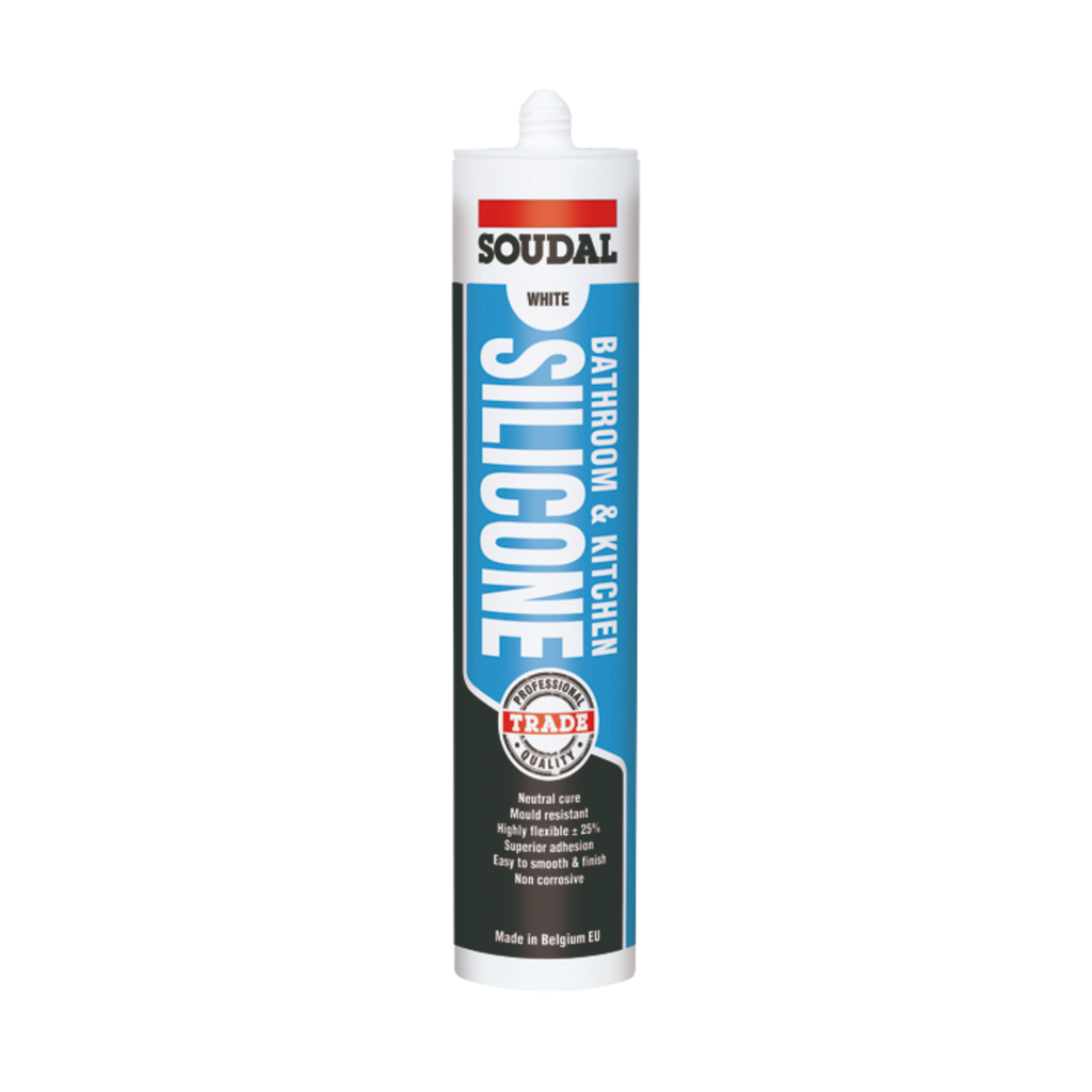 Translucent (Clear) Kitchen and Bathroom Silicone 300g - Acetic Cure (ea/12 box)