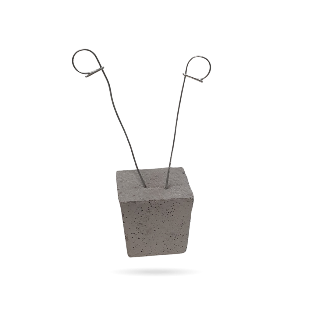 Concrete Bar Spacer (Aspro) with tie 70mm (Bag of 25)