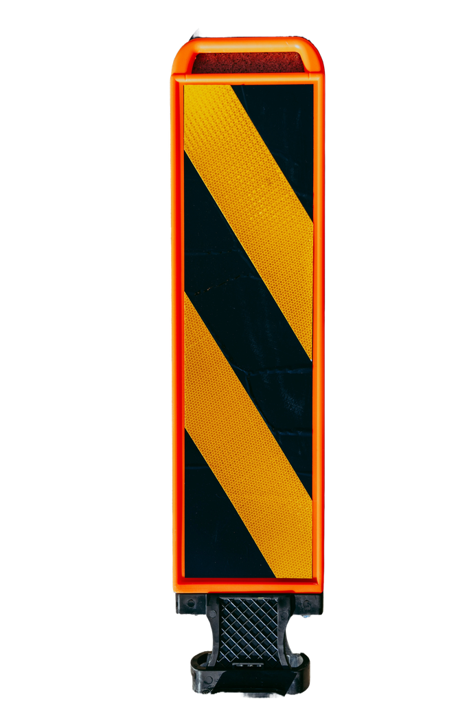 Traffic Lane Separator Flat Hazard Panel