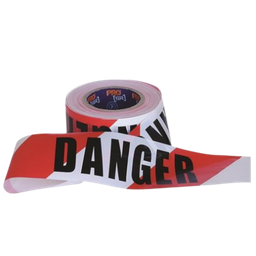 [BARDANGER] Barrier Tape Red/White (DANGER) 75mm x 100m (ea/20box)