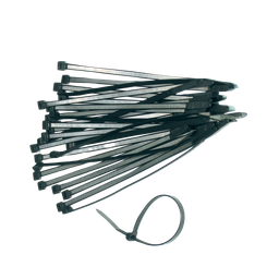 [CTB400] Cable Ties 400 x 4.8mm - Black (Bag of 100)