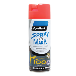 [SMP350FO] DYMARK Spray and Mark Layout Paint; Fluro Orange 350gram (ea/12box)
