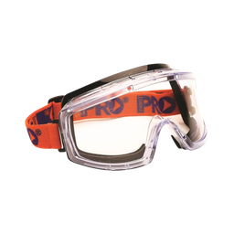 [GOGGLELG] Goggles - Anti Scratch/Anti Fog - Clear - large w/strap