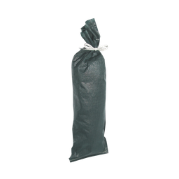 [SILTBAG] Green Silt Bag (Poly Woven) w/- Tie Strap (840 x 240mm) (ea/100 in a bundle)