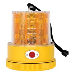 [LEDLIGHTBATT] LED Beacon w/Magnetic Base Battery Operated (2 x D Cell required)