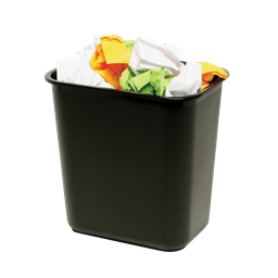 [OFFICEBIN] Office Bin 15L - Black