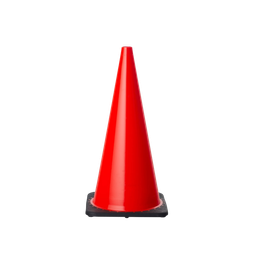 [TCONE70P] Orange Traffic Cone 700mm - Plain