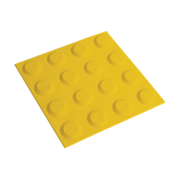 [TACTILEYW] Polyurethane Tactile 300x300mm Self Adhesive - Yellow