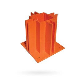 [SAFETYBOOT] Safety Boot Temporary Handrail Base - Orange