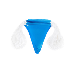 [DAY30BL] Safety Flags - BLUE Bunting - 30m (ea/25box)