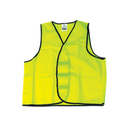 [VEST-Y-XXL] Safety Vest Hi Vis Fluro Yellow (Day Use) Size XX Large