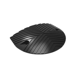 [FSH1853] Speed Hump End Caps - Black - 175mmL x 350mmW x 50mmH