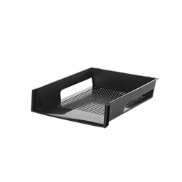 [PAPERTRAY] Stackable Plastic A4 Paper Tray - Black