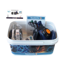 [SR100KIT] Sundstrom SR100 Half Face Resp Silica Kit Size: M/L