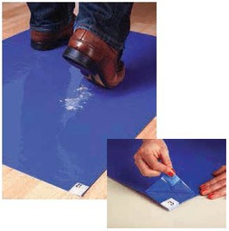 [TACKMAT] Tacky/Sticky Mat 913 x 913mm (30 sheets) - Blue (ea/10 per pack)