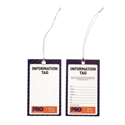 [TAGINFO] Tag - INFORMATION - Blue (each)