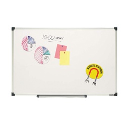 [WHITEBOARD1590] Whiteboard Magnetic 1500 x 900mm w/- Alum Frame