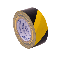 [BYCLTAPE] Cloth Tape 48mm x 25m - Black / Yellow (ea/24box)